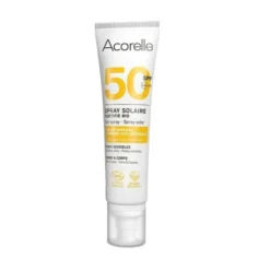 Acorelle Crème Solaire Bio SPF50 en spray - 100ml