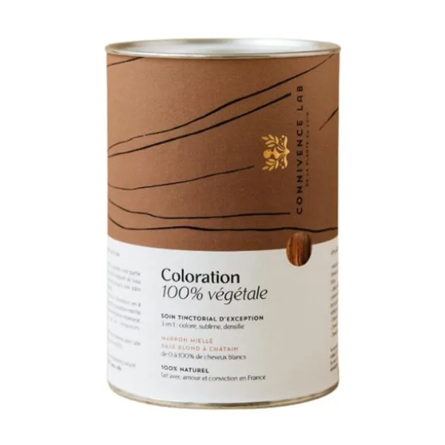 Connivence Lab Coloration végétale Marron Miellé - 100 g