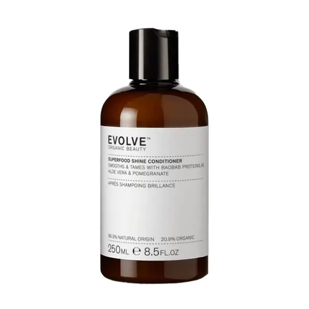 Evolve Beauty Après Shampoing Bio Brillance Baobab et Grenade - 250 ml