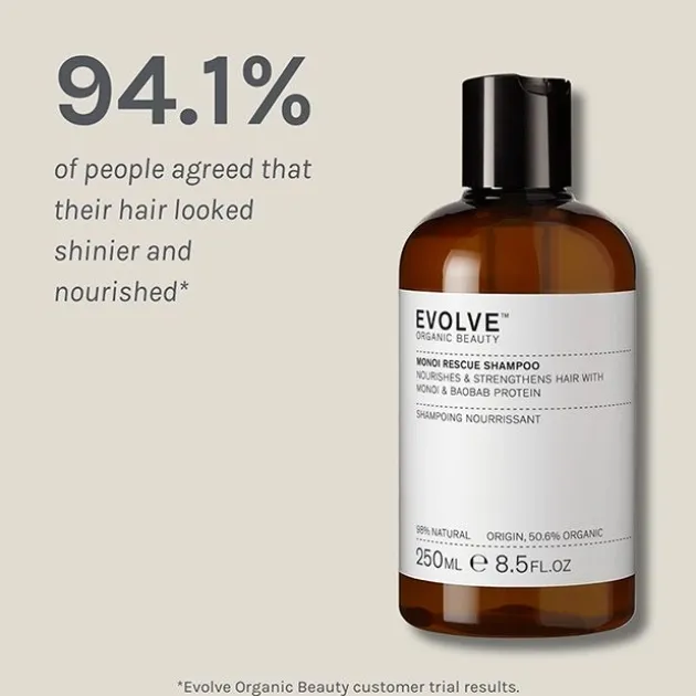 Evolve Beauty Shampoing Monoï Rescue - 250 ml