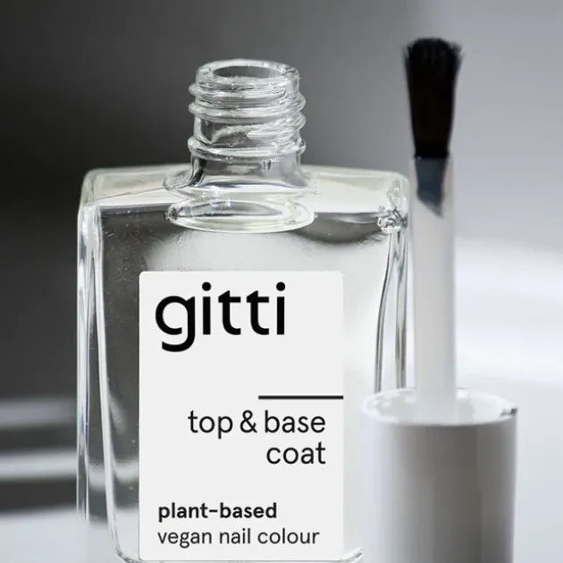 gitti Top & base coat à base de plantes - 15 ml