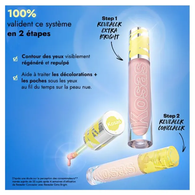 Kosas Correcteur de couleur Revealer Extra Bright - 6 ml