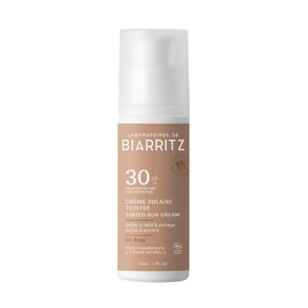 Laboratoires de Biarritz Crème solaire visage teintée SPF30 - 50 ml