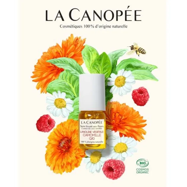 La Canopée Soin contour des yeux sensibles lissant aux fleurs - 6 ml