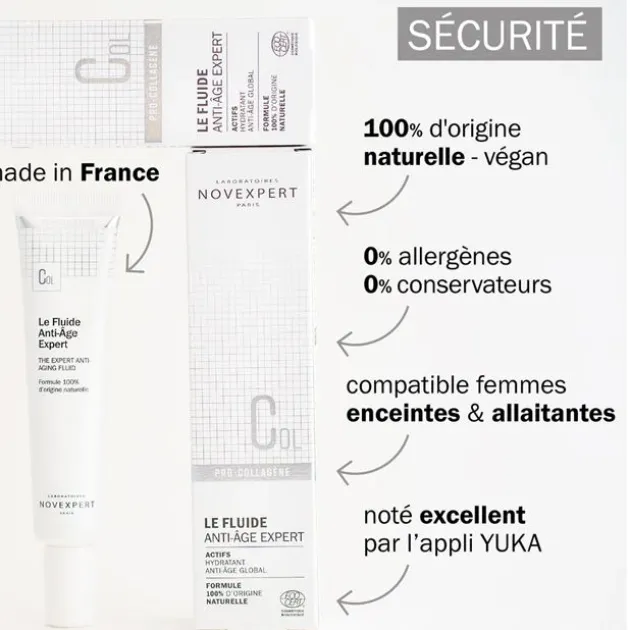 Novexpert Le fluide anti-âge Expert - 40 ml