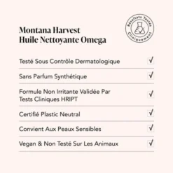 Odacité Huile démaquillante Montana Harvest - 100 ml