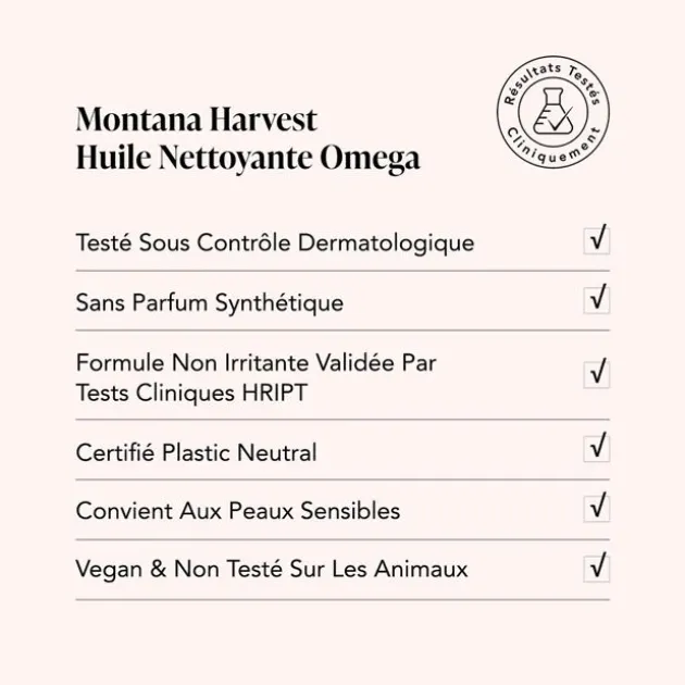 Odacité Huile démaquillante Montana Harvest - 100 ml