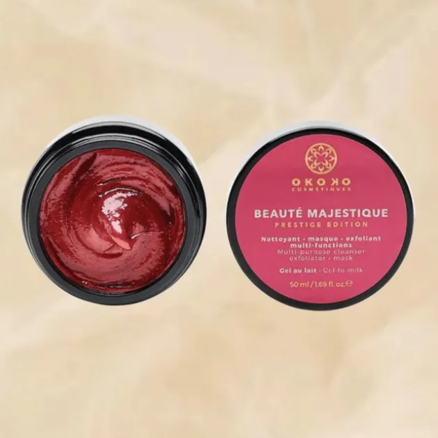 Okoko Cosmetiques Nettoyant 4-en-1 Beauté Majestique