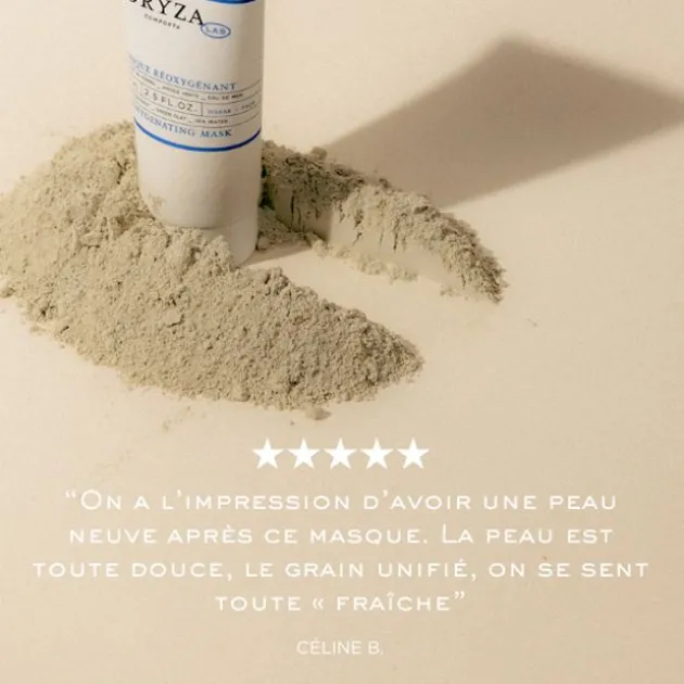 Oryza Lab Masque détoxifiant réoxygénant - 75 ml