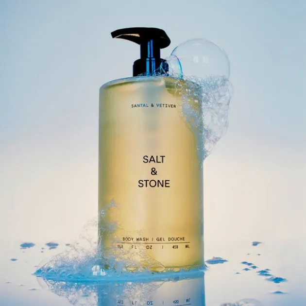 Salt & Stone Gel douche Santal & Vétiver - 450 ml