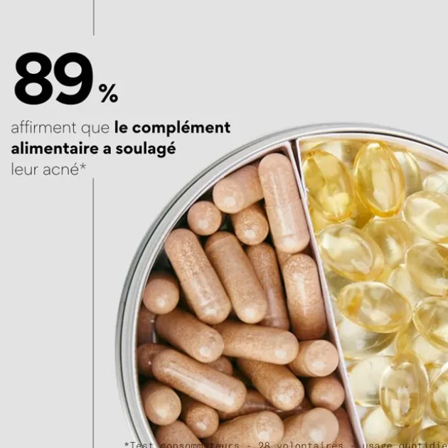 Skin & Out Complément alimentaire stop-boutons Clear In - 30 g