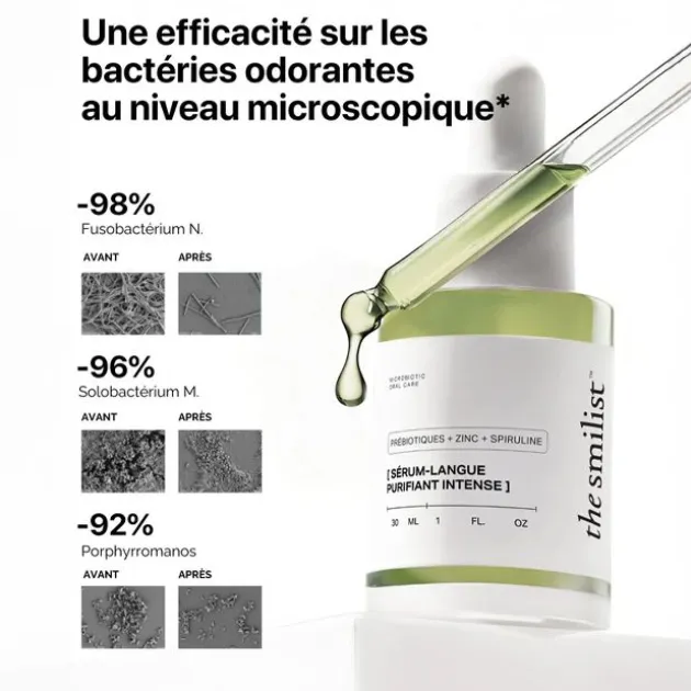 The Smilist Sérum langue purifiant intense - 30 ml