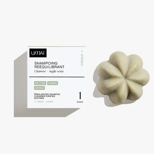 Umaï Shampoing solide détox - 100g